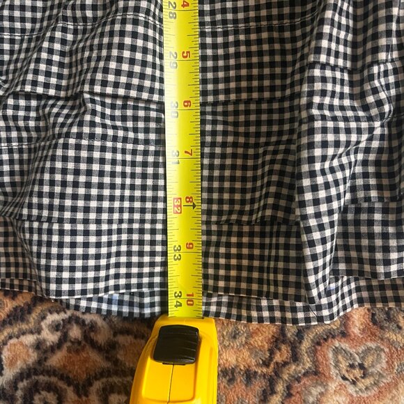 EUC SEBASTIANE Skirt Gingham Size S - Picture 2 of 4